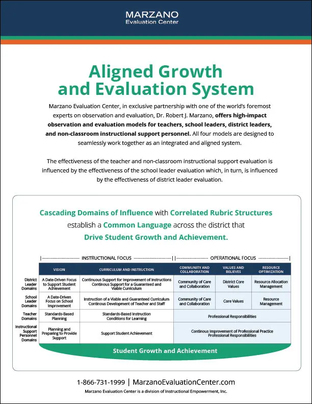 Aligned Growth and Evaluation System